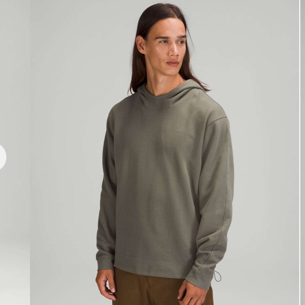 Lululemon French Terry Oversized Hoodie  Grey Sage
